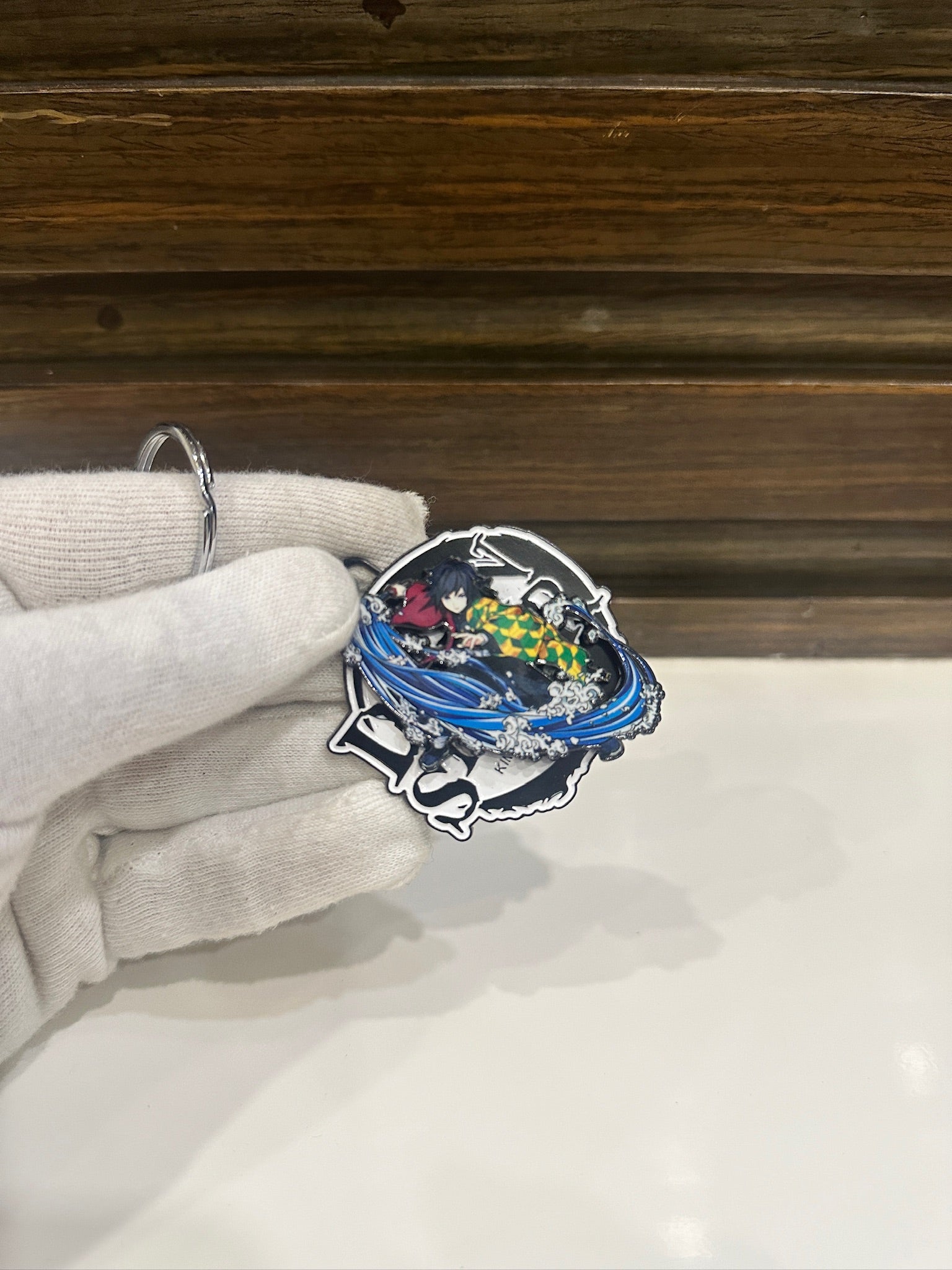 Giyu Tomioka Spinner Keychain
