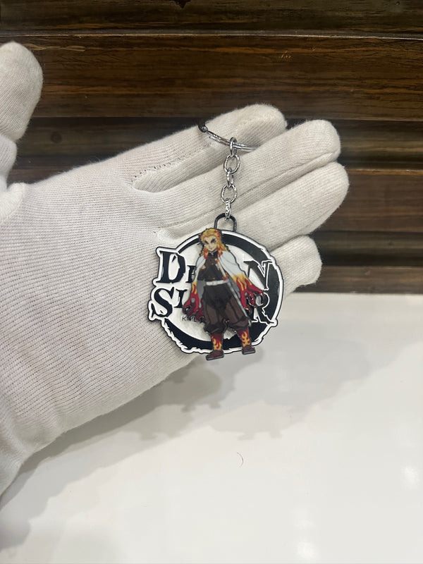 Rengoku Spinner Keychain