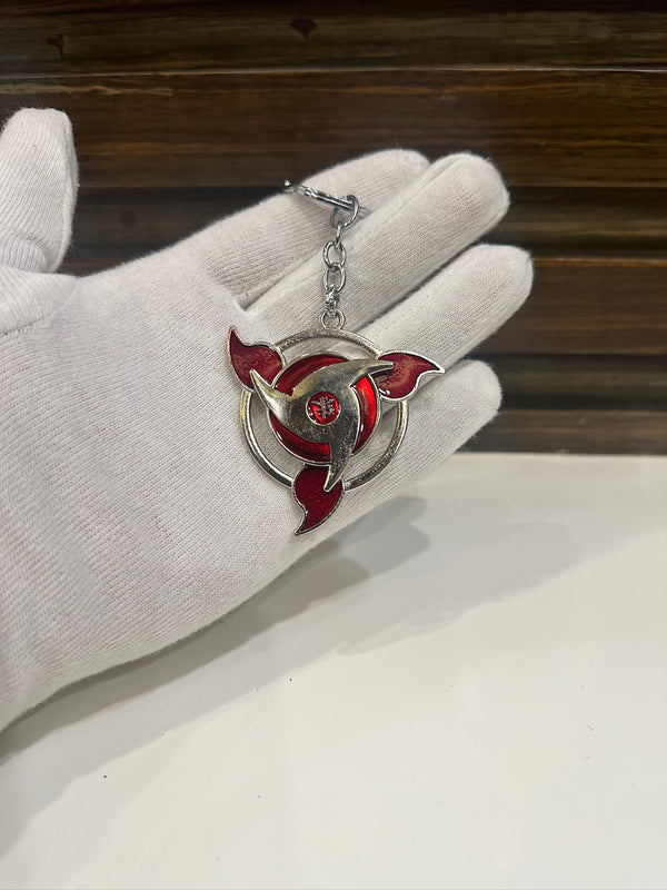 Itachi Mangekyō Sharingan Spinner Keychain