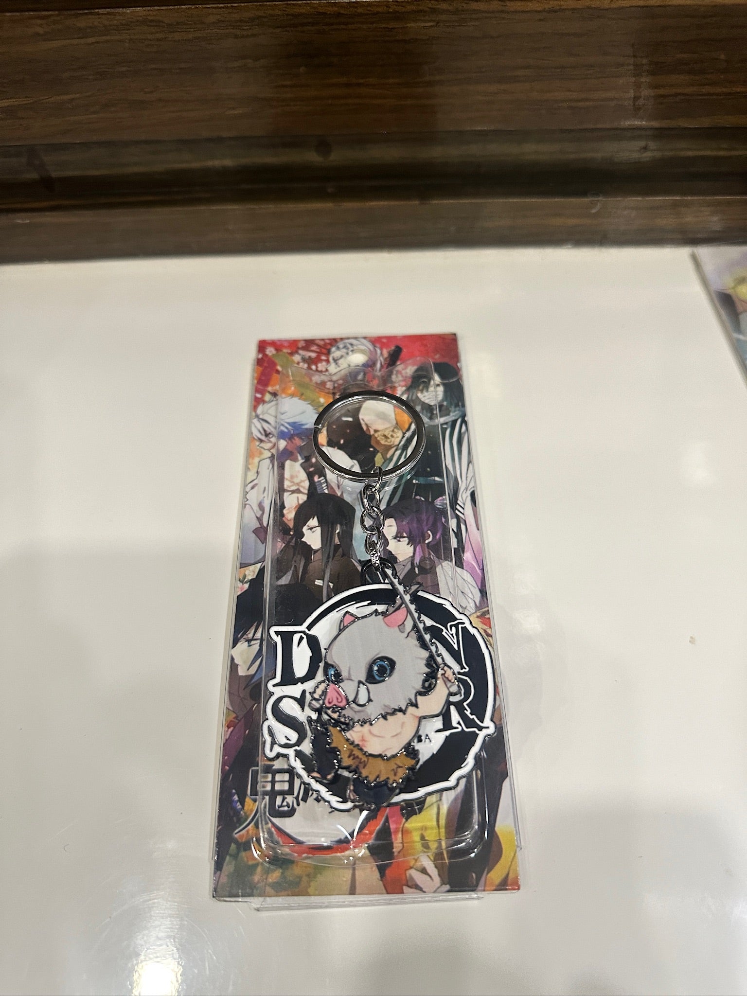 Inosuke Hashibira Spinner Keychain