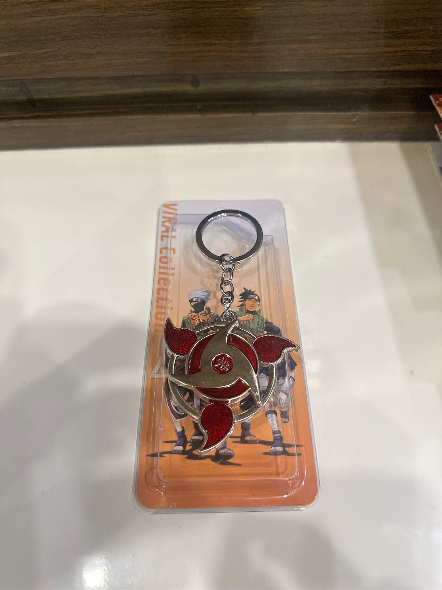 Itachi Mangekyō Sharingan Spinner Keychain