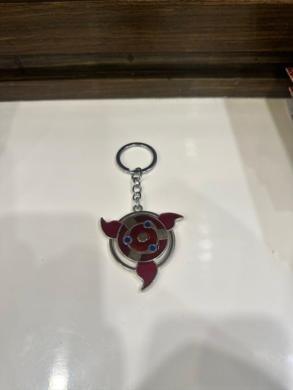 Madara Mangekyou Sharingan Spinner Keychain