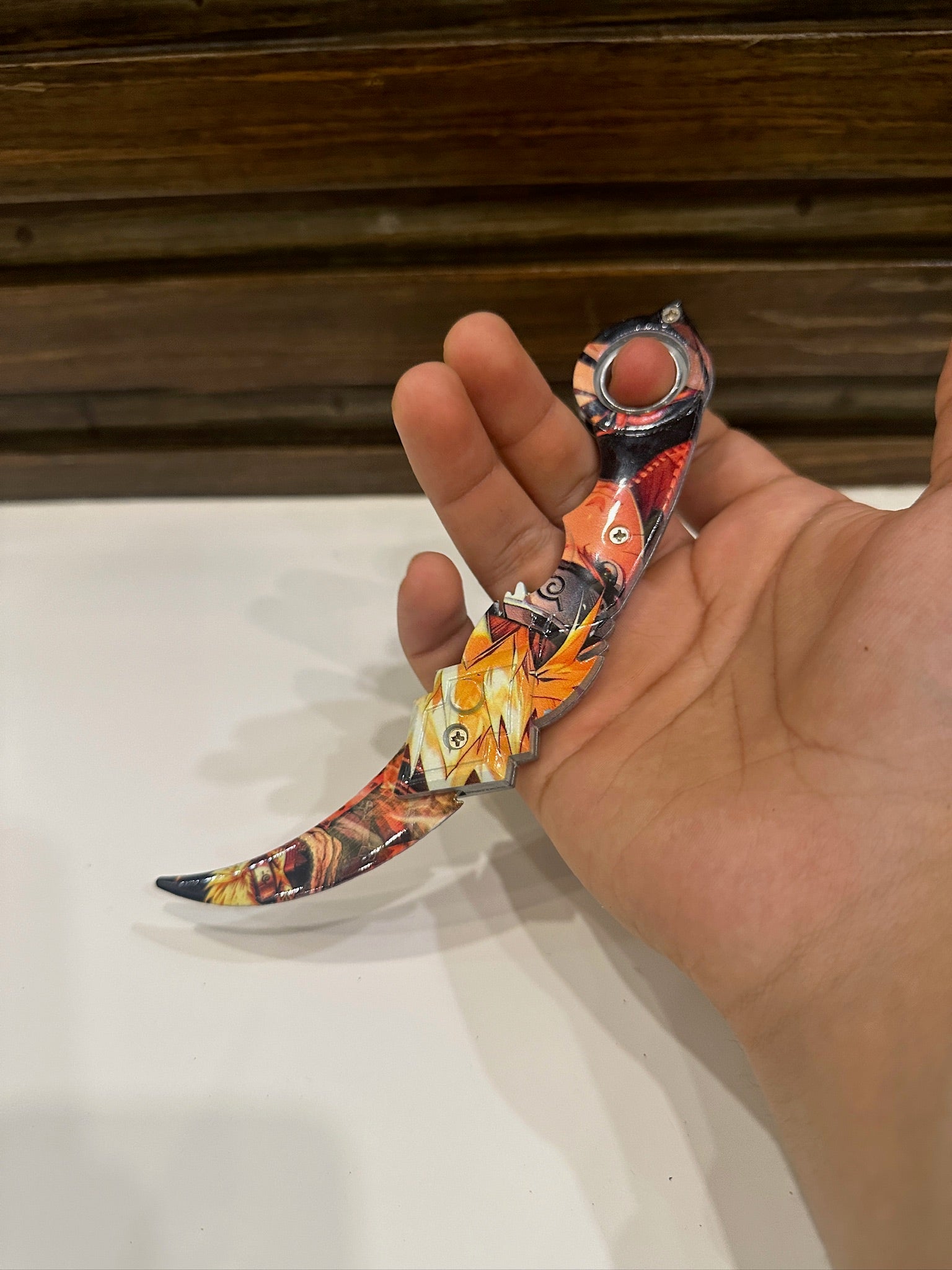 Naruto Foldable Karambit – Fidget-Friendly Ninja Collectible