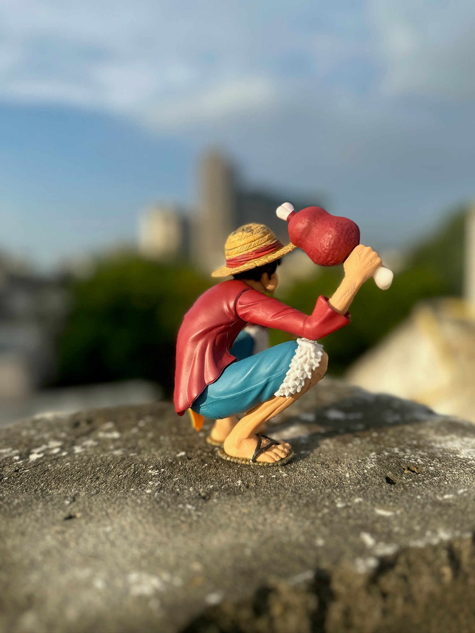 Monkey D. Luffy 10cm - “King of the Meat”