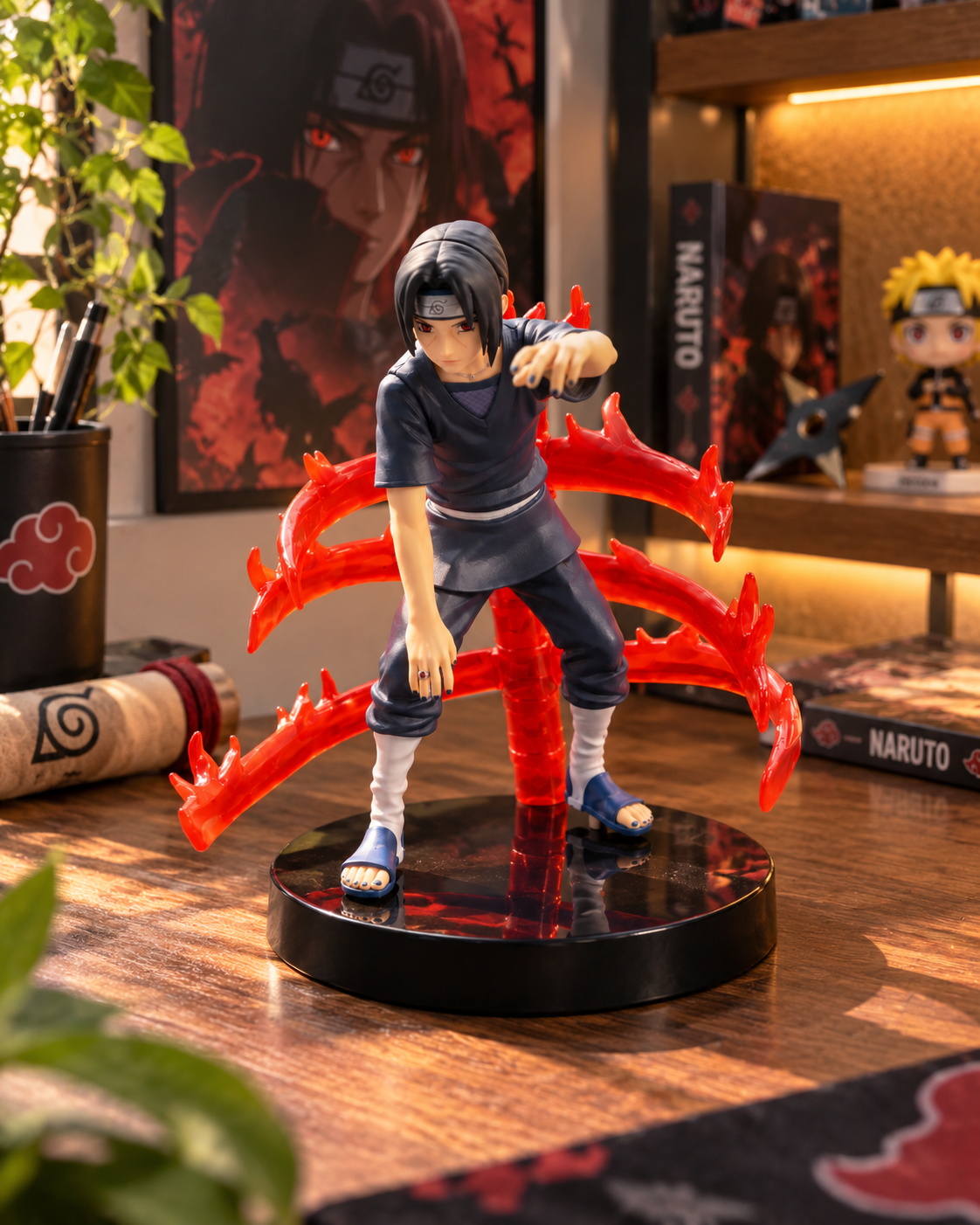 Itachi Uchiha Susanoo Effect Figure – 16cm Naruto Shippuden PVC Anime Collectible Statue