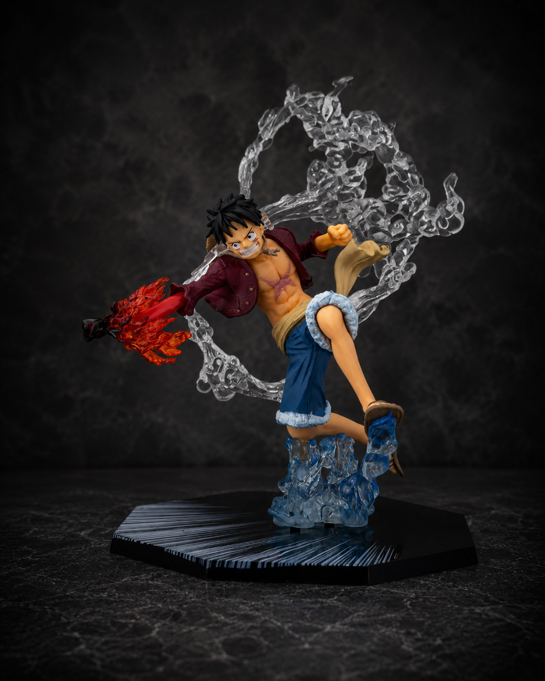 Monkey D. Luffy Red Hawk Figure 17cm | One Piece Anime Action Figurine | Luffy Collectible Statue | Anichibaanime figure collectible by  Anichiba