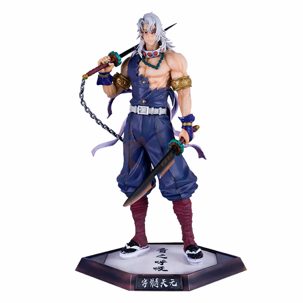 Tengen Uzui Hashira Action Figure 30cm – Demon Slayer Anime Collectible Statue