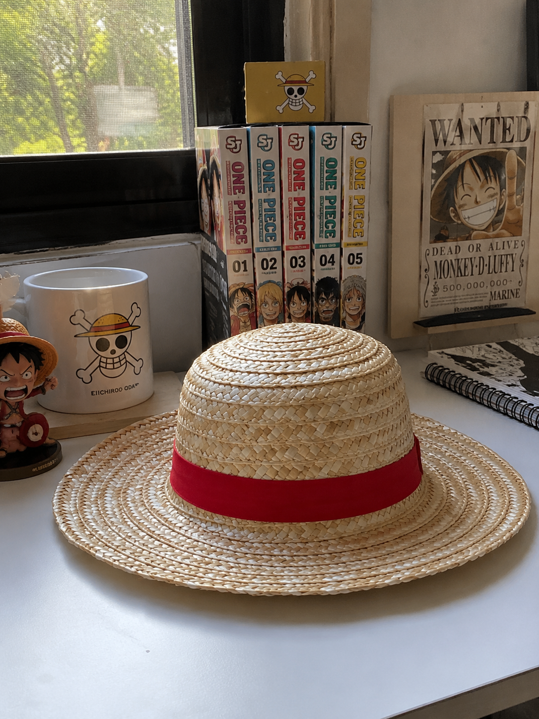Monkey D. Luffy Straw Hat | Real Life One Piece Cosplay Hat | Premium Anime Replica