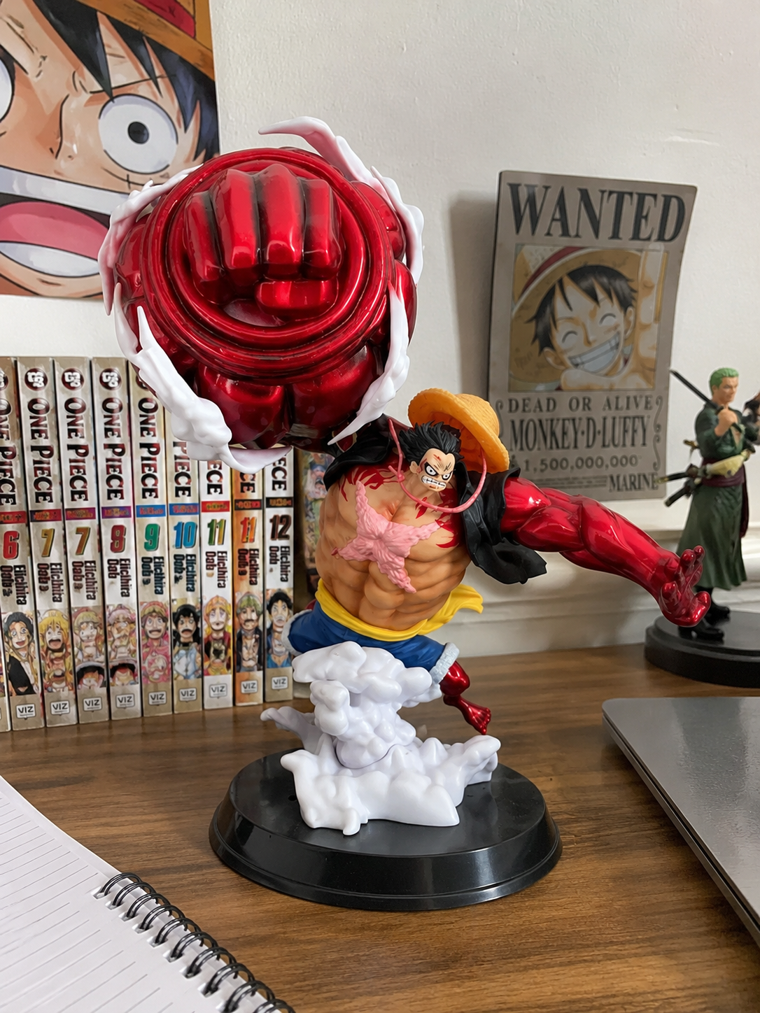 Monkey D. Luffy Gear Fourth Boundman Action Figure Statue 29CM