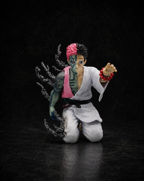 Akaza Figure Demon Slayer 13cm | Upper Moon Three Anime Figurine | Kimetsu no Yaiba Collectible Statue | Anichibaanime figure collectible by  Anichiba