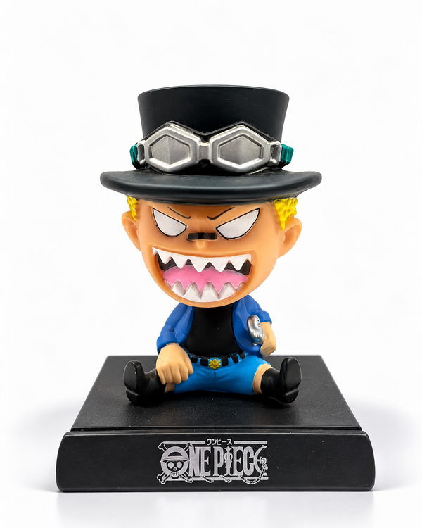 One Piece Sabo Bobblehead Figure | Chibi Anime Collectible Desk Decor
