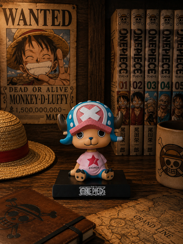 Tony Tony Chopper Bobblehead – One Piece (Crimin Shirt Version)anime figure collectible by  Anichiba
