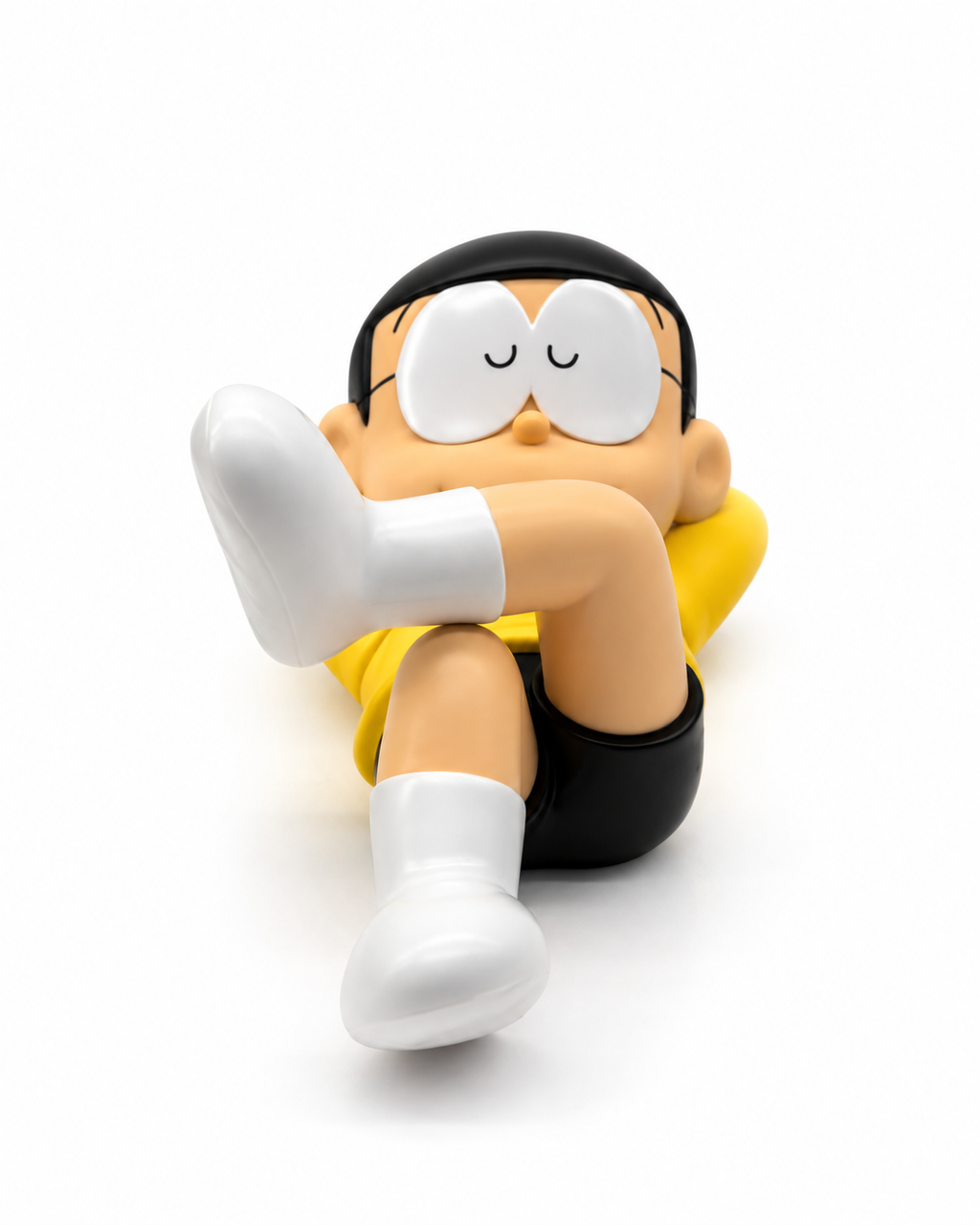 Nobita Nobi Sleeping Figure 16.5cm | Doraemon Anime PVC Collectible Statue | Cute Desk Decor for Anime Fans