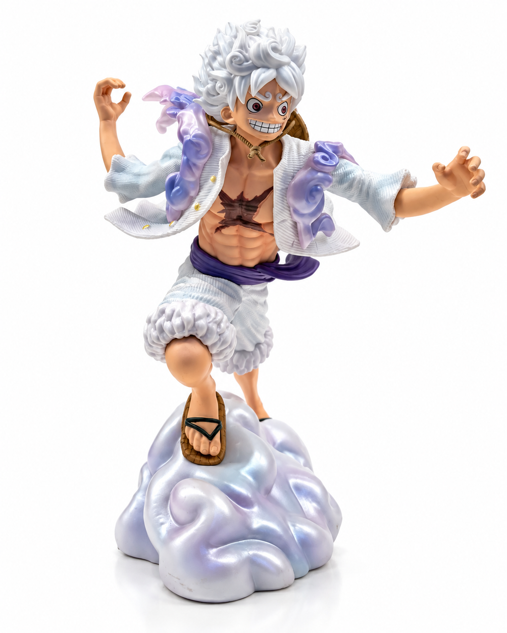 Monkey D. Luffy Gear 5 Action Figure 30cm | One Piece Premium PVC Collectible Statue | Anime Display Figure