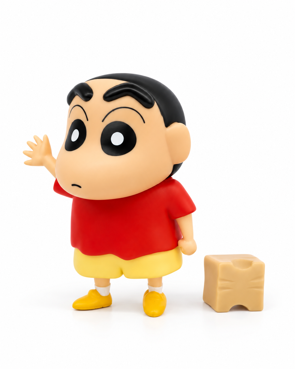 Shinchan Figure 18cm | Crayon Shin-chan Premium PVC Anime Collectible Statue | Cute Desk Decor