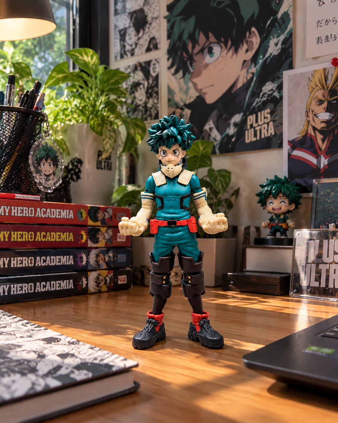 Izuku Midoriya (Deku) Hero Costume Figure 17cm | My Hero Academia Premium Anime Collectible Statue
