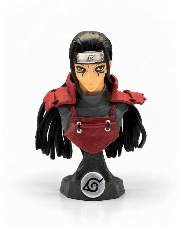 Hashirama Senju Bust Figure 14cm – Naruto Shippuden Anime Collectible PVC Statue | Premium Desk Display