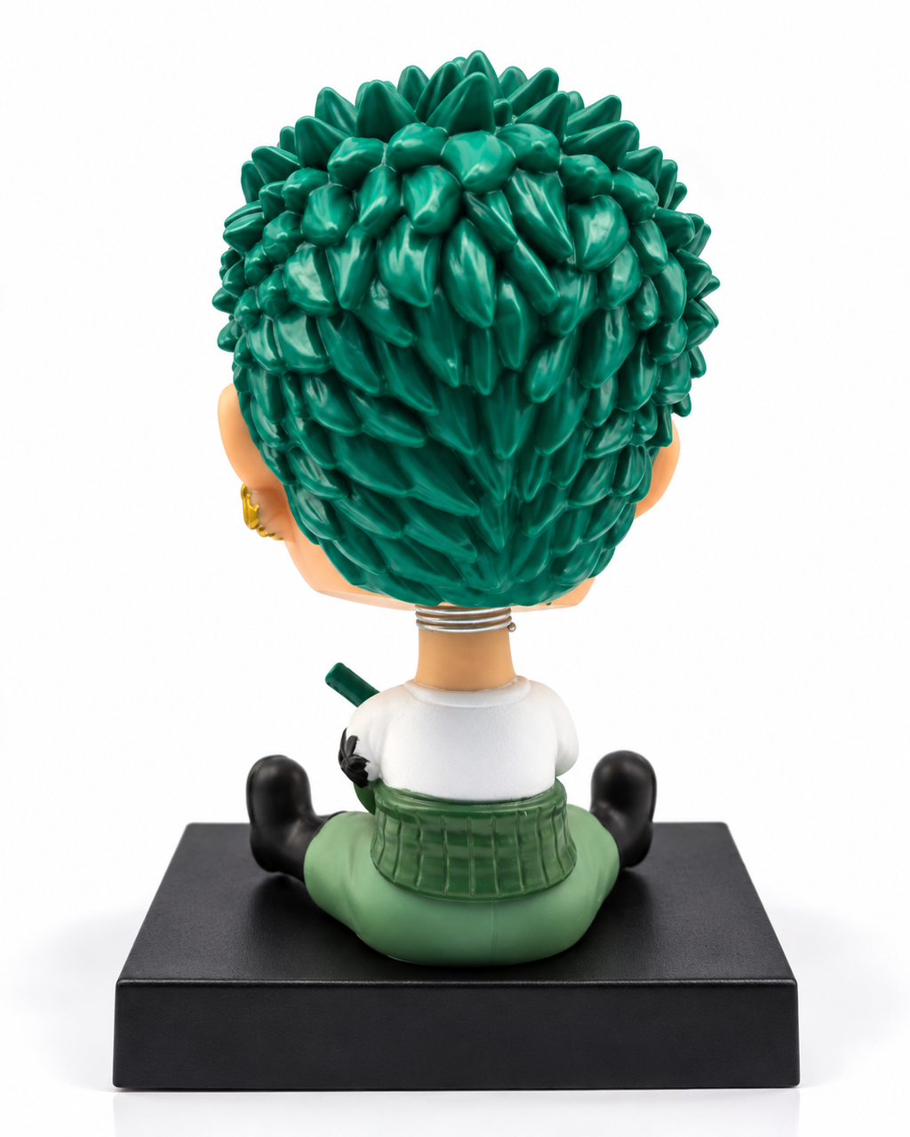 Roronoa Zoro Chibi Bobblehead Figure | One Piece Mini Collectible Anime Statue