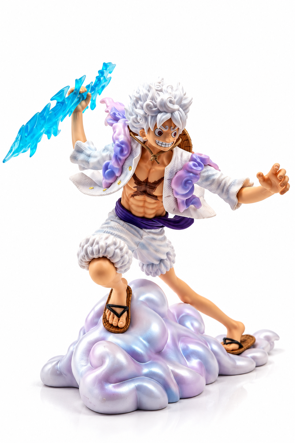Monkey D. Luffy Gear 5 Action Figure 30cm | One Piece Premium PVC Collectible Statue | Anime Display Figure