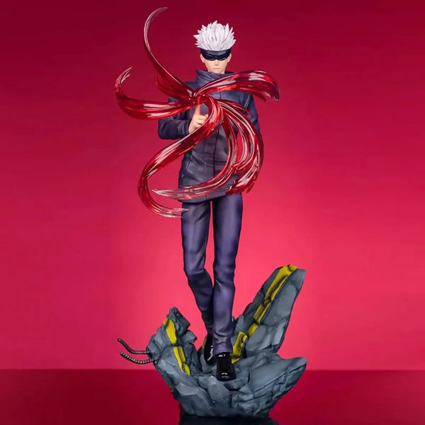 Satoru Gojo Red Technique Figure 28cm – Jujutsu Kaisen Anime Action Collectible