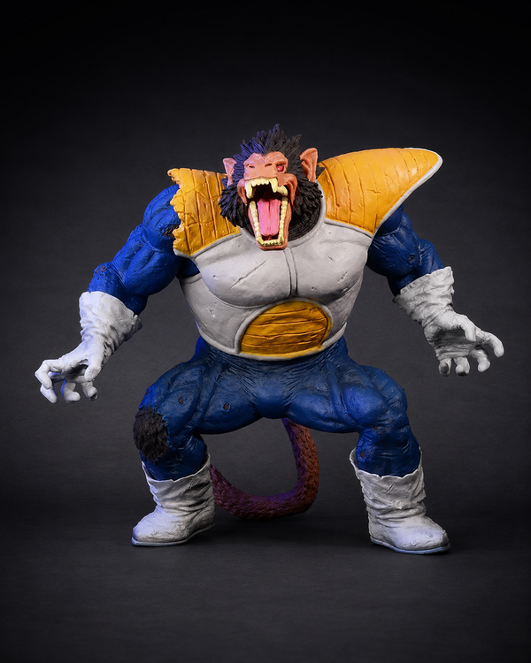 Great Ape Vegeta Dragon Ball Z anime collectible figure with Saiyan armor