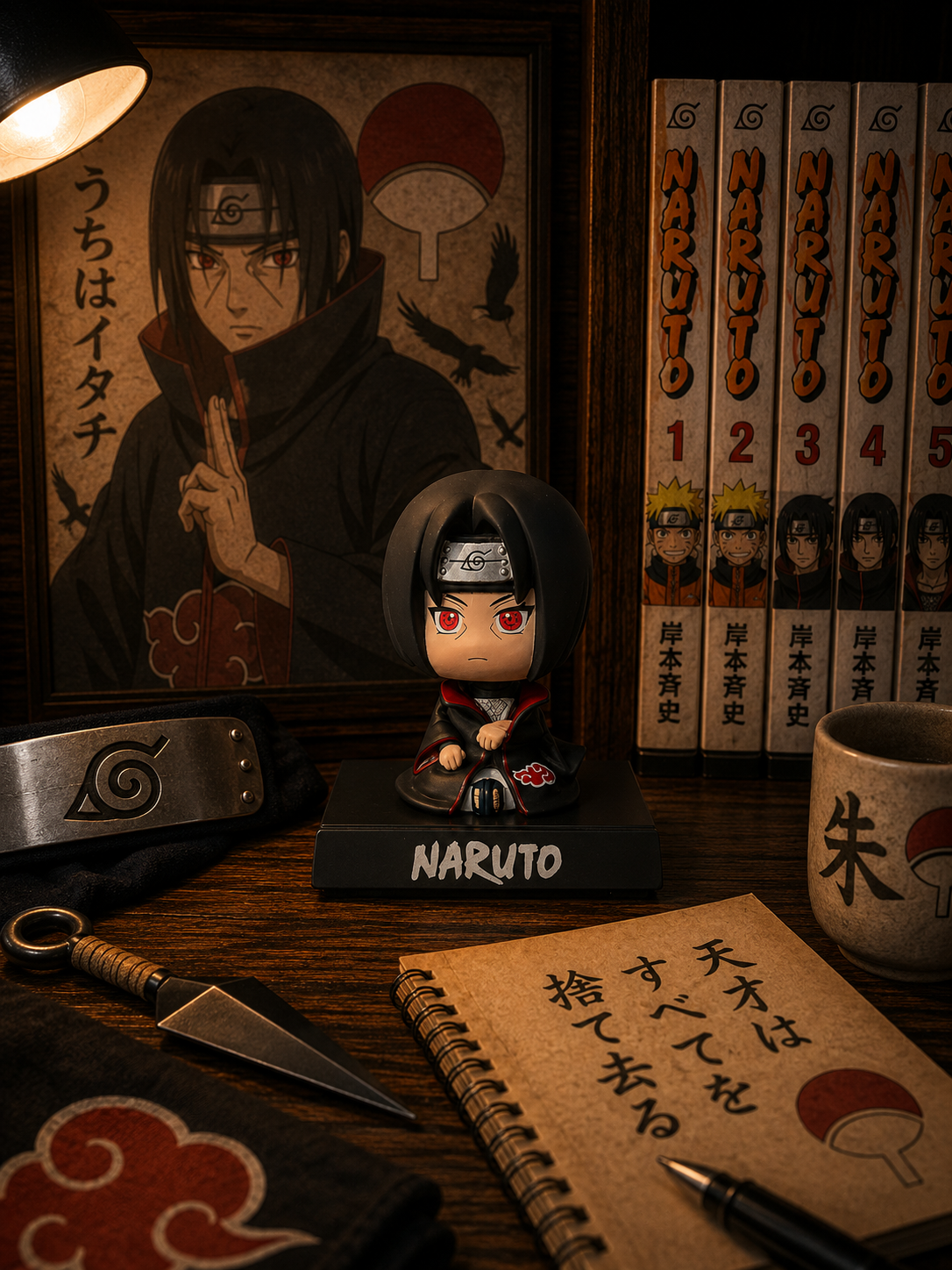 Itachi Uchiha Bobble Head – The Silent Protector of the Leafanime figure collectible by  Anichiba