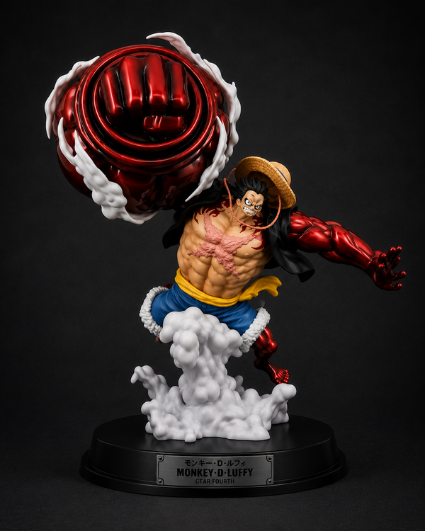 Monkey D Luffy Gear Fourth Boundman 29CM One Piece anime action figure collectible statue with box