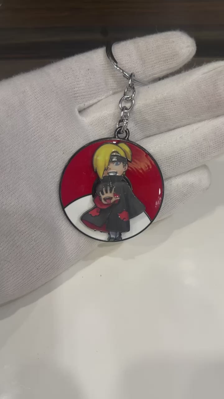 Deidara Spinner Keychain