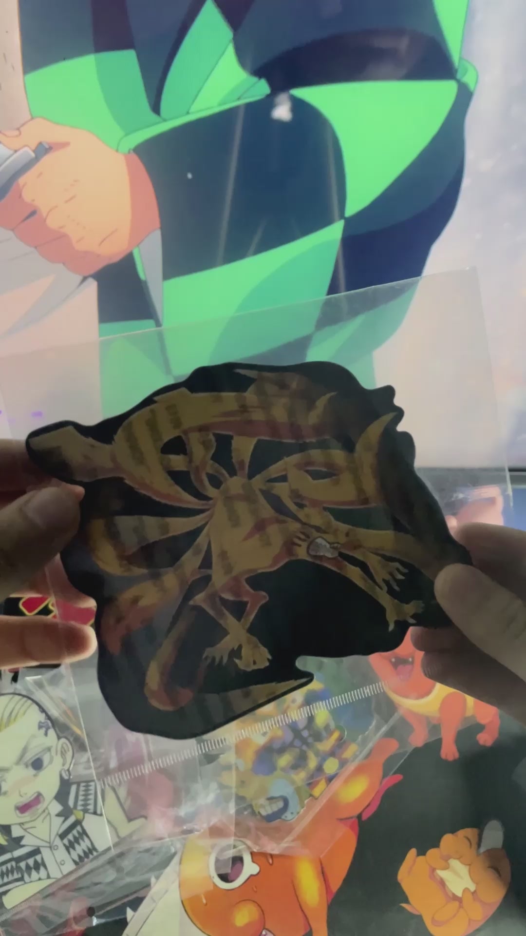 Naruto 3D Sticker – Kurama (Nine-Tails Fox)