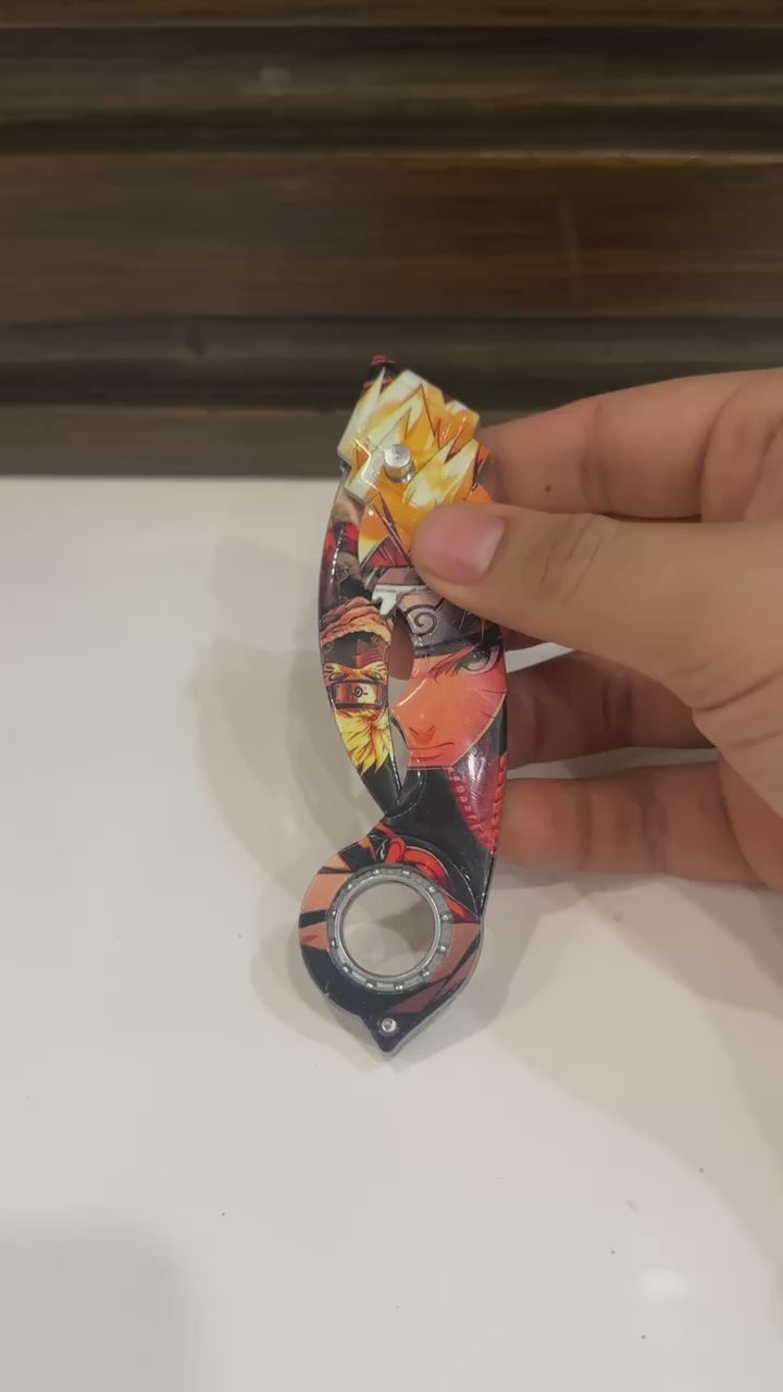 Naruto Foldable Karambit – Fidget-Friendly Ninja Collectible