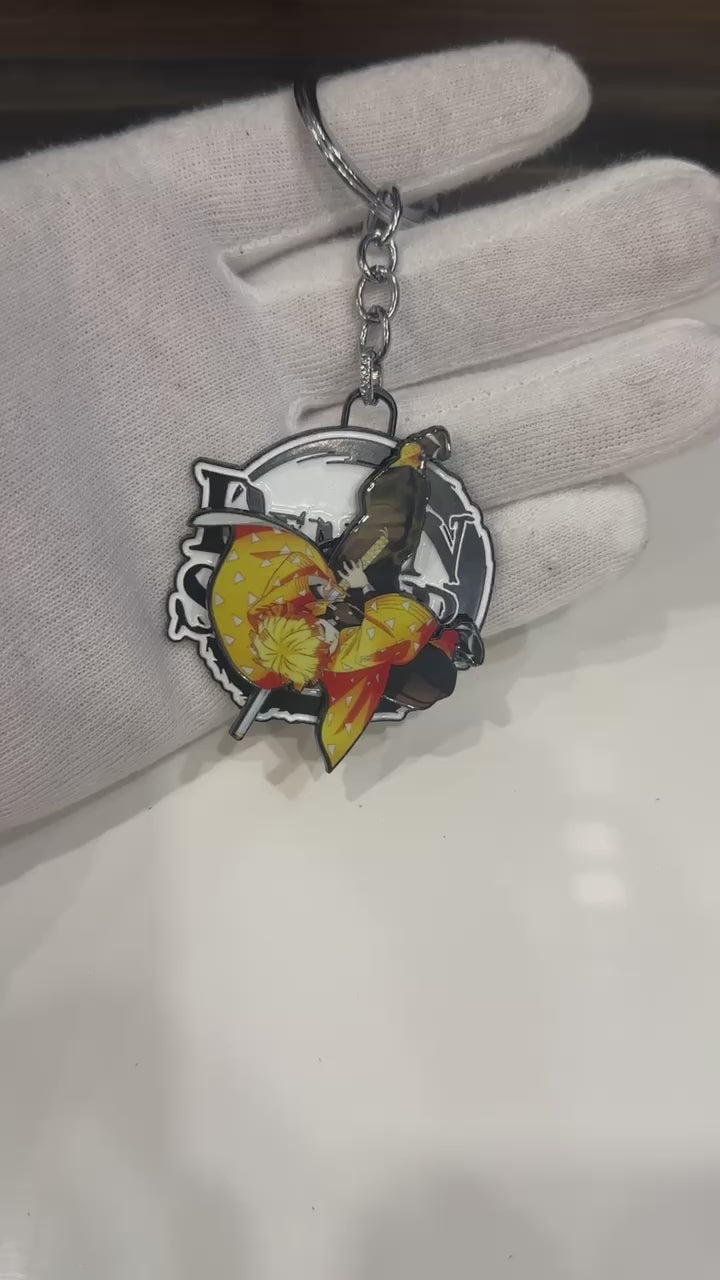 Zenitsu Spinner Keychain