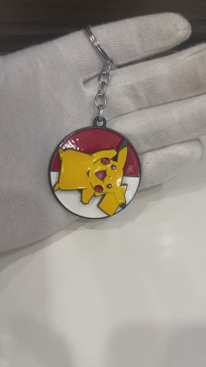 Pikachu Spinner Keychain
