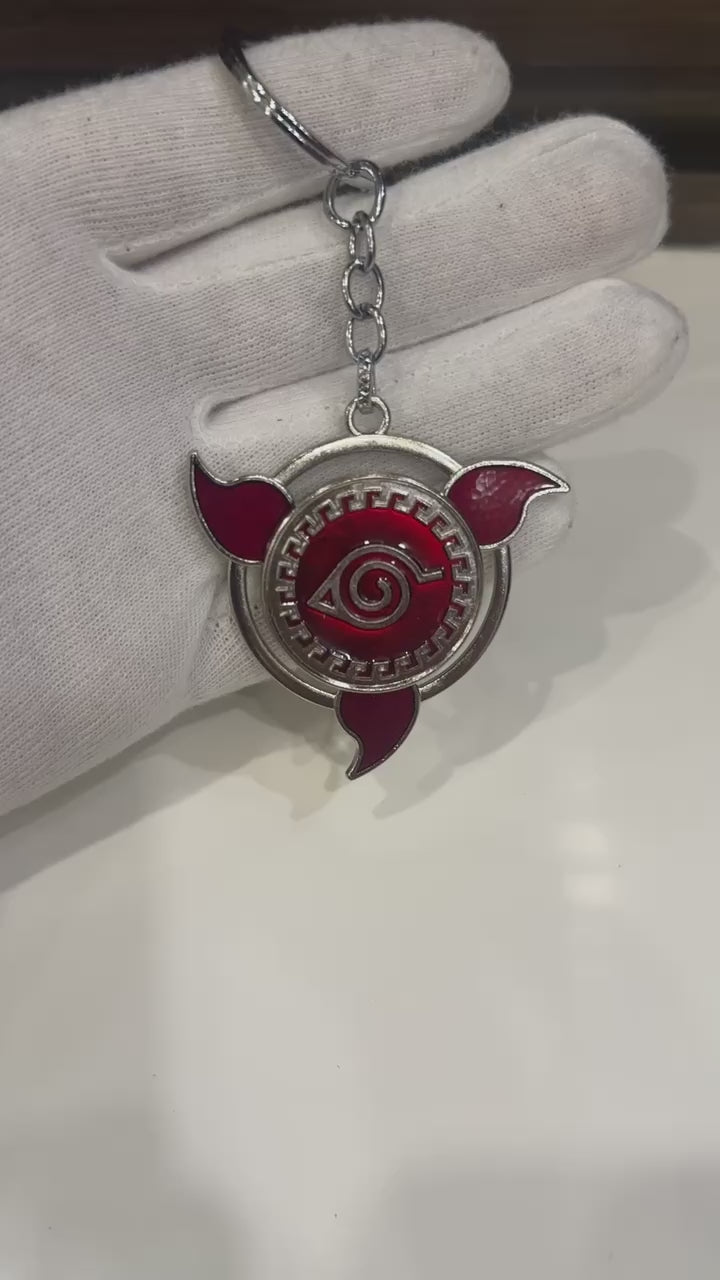 Hidden Leaf Village Spinner Keychain