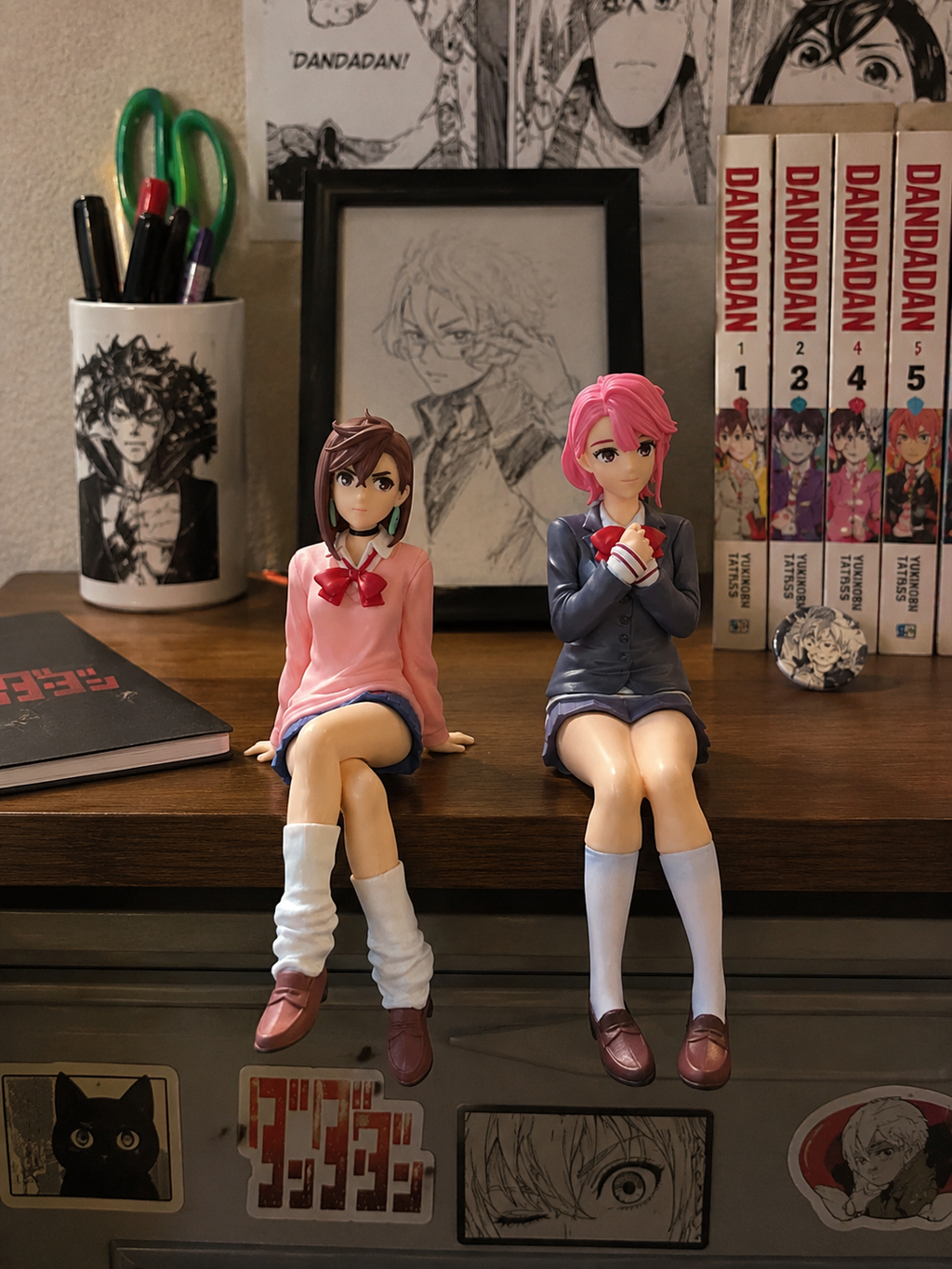 Dandadan Momo Ayase & Aira Shiratori Figurine Combo | 16cm + 16cm Premium Anime Figure Set