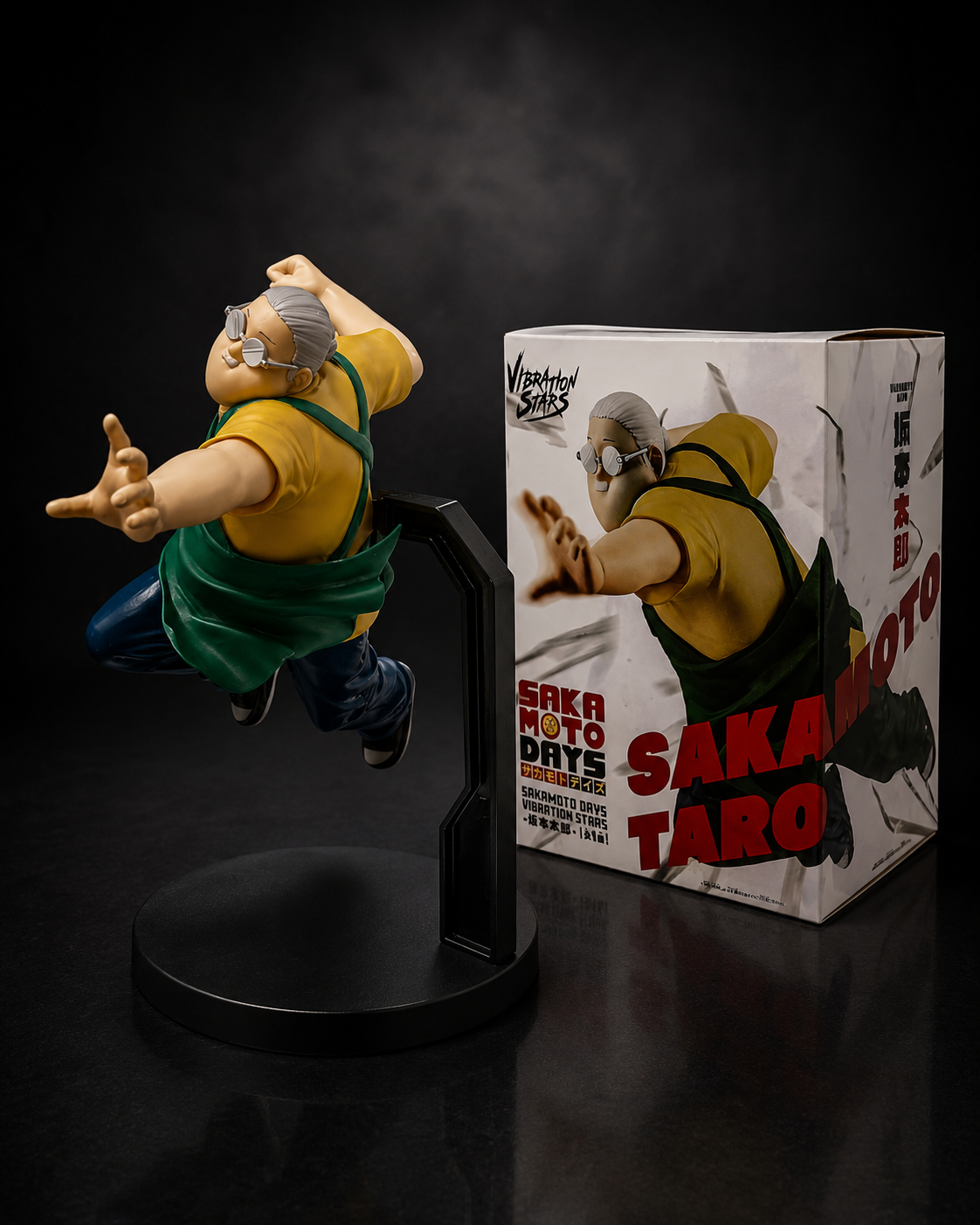 Sakamoto Taro Figure 21cm Sakamoto Days Collectible Anime Statue with Premium Box Packaging