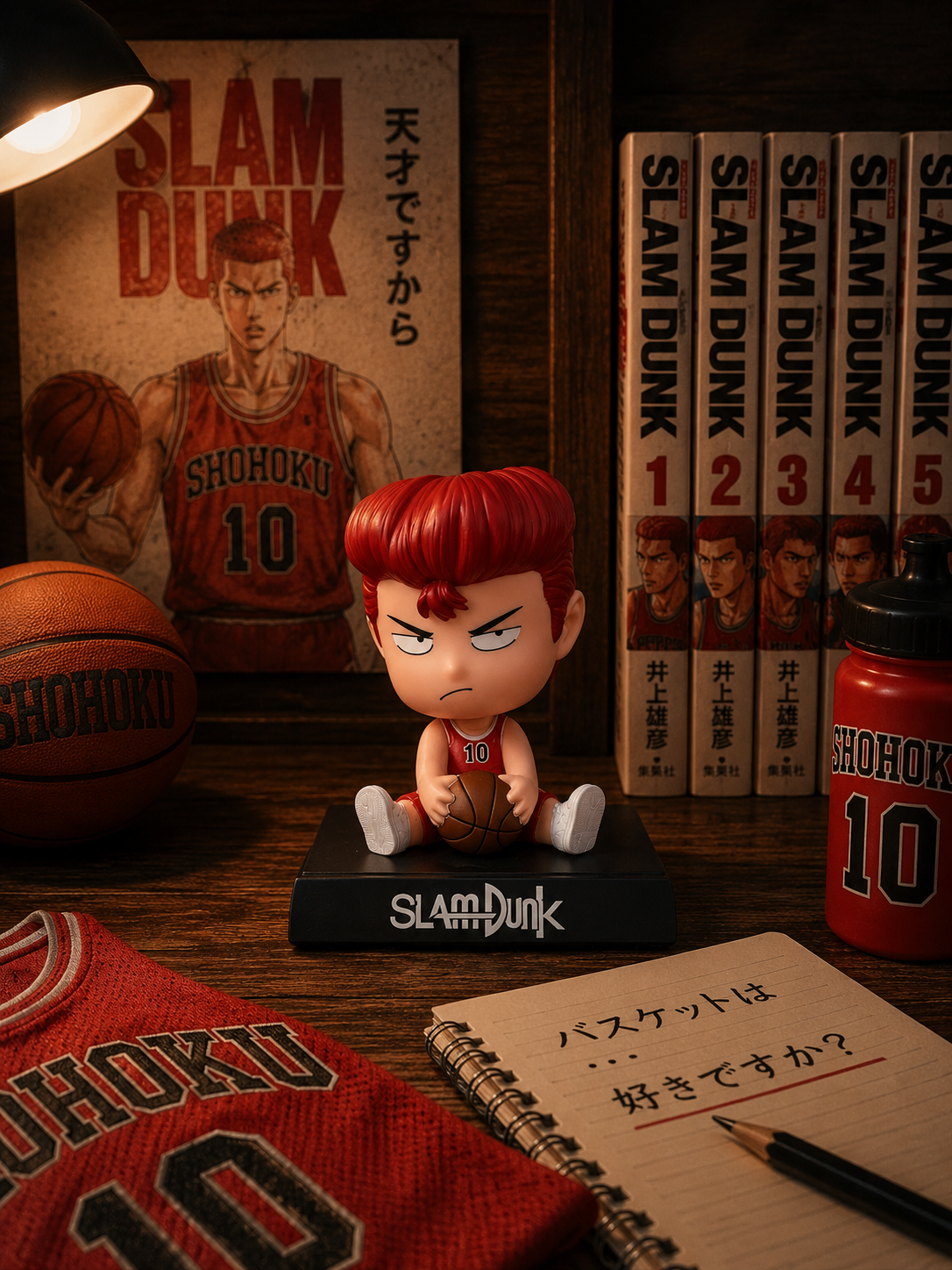 Slam Dunk – Hanamichi Chibi Figure | Premium Anime Collectibleanime figure collectible by  Anichiba